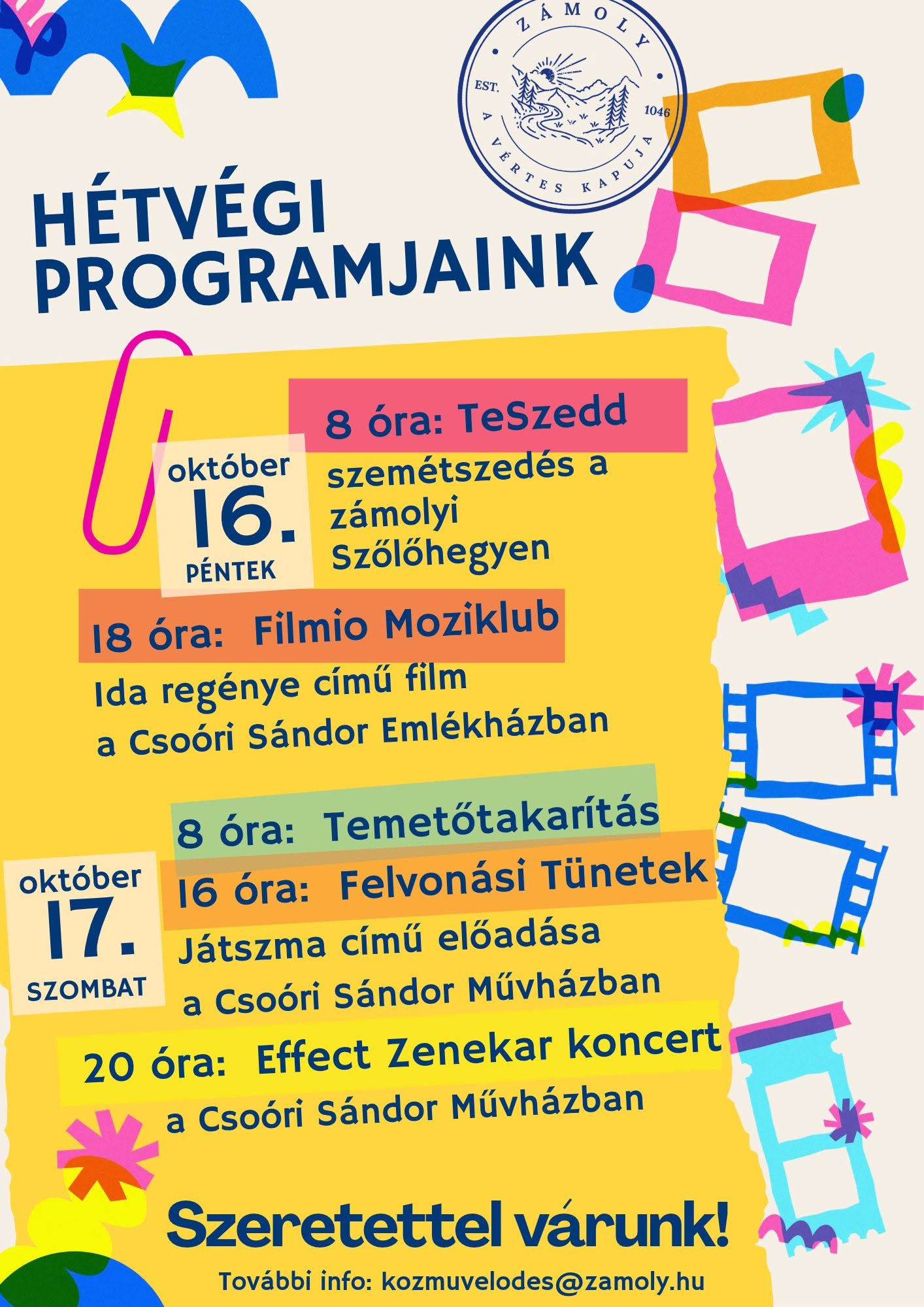 Heti program